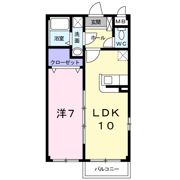 ランドコア田町の間取り画像