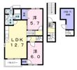 MaisonMASUZEN・Aの間取り画像