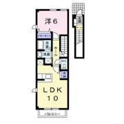 スティブル備後Aの間取り画像