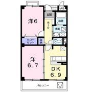 フラン・アンジュの間取り画像