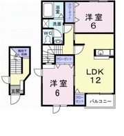 Belle Maison 桜の間取り画像