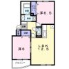 ラ・クレⅡの間取り画像