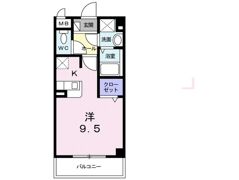 ジュネスO．C．Uの間取り画像