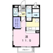 グリーンヒルズB棟の間取り画像