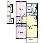 リオ・ラド・パティオ Aの間取り画像
