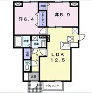 カファーラ・Dの間取り画像