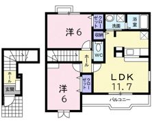 エスポアールgkの間取り画像