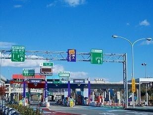 近くの播但道花田インターまで3,600m（徒歩45分）