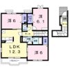 サンフローラⅢの間取り画像