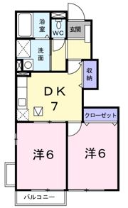 グレイス・ベルCの間取り画像