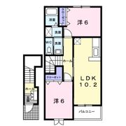 ワンダフルTKⅡの間取り画像