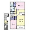 飛鶴Bの間取り画像
