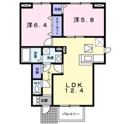 イズミティ・ヒルズ 弐番館の間取り画像