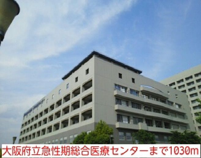 近くの病院まで1,030m（徒歩13分）