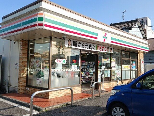 近くのセブンイレブン　江南駅北店まで453m（徒歩6分）