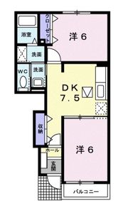サンシャインゆずの木の間取り画像