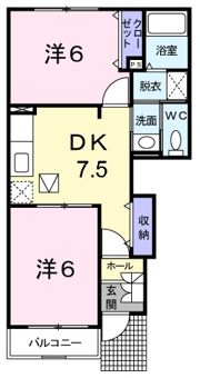 フラジオレットの間取り画像