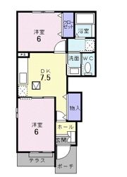 メリーハウス・ひまわりBの間取り画像
