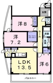 コミュノーテ 半右衛門の間取り画像