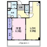 アルモニー綾園の間取り画像