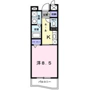 フィオーレ八木の間取り画像