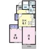 ビサイドstⅡ Bの間取り画像
