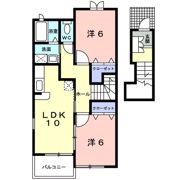 パレ ウェストの間取り画像