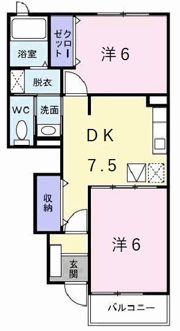 エクセラン播磨の間取り画像