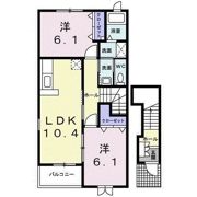 Palazzo・K Aの間取り画像