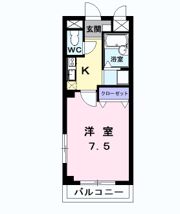 ラゼル山王Ⅱの間取り画像