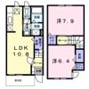クレスト石脇の間取り画像