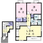 カメリアBの間取り画像