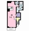 レーヴフロンスAの間取り画像