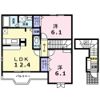 クレストール森脇の間取り画像