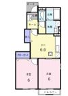 ヒルトップビューBの間取り画像