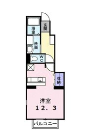 デフィ藤の間取り画像