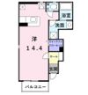 メゾンカルムⅡの間取り画像