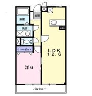 メゾンジェルメ225－1の間取り画像