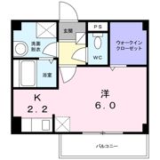 エスト・ボヌールの間取り画像