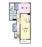 ソレアードⅢの間取り画像