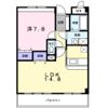 ジュネス上池田の間取り画像