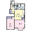 ベルジュの間取り画像