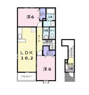 ラフレシールAの間取り画像