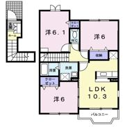 リーヴァ・アルコバレーノの間取り画像