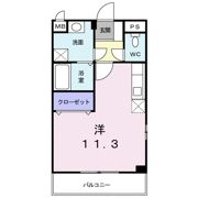 アレーヌシャトーⅡの間取り画像