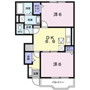 アクティ北鴨 Bの間取り画像