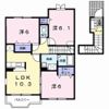 メルヴエーユ Aの間取り画像