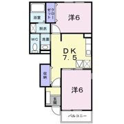 モンテラートの間取り画像