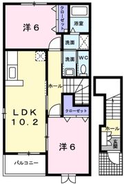 ヴィラアイシスの間取り画像
