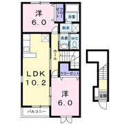 ラフレシール・アンジュAの間取り画像